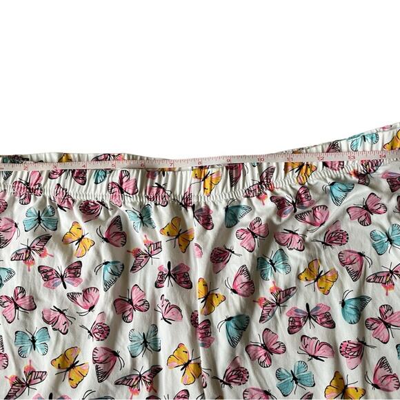 Joan Vass Womens/Teen Butterfly 2 PC Sleepwear Pajamas Size Large Granny - Picture 2 of 5